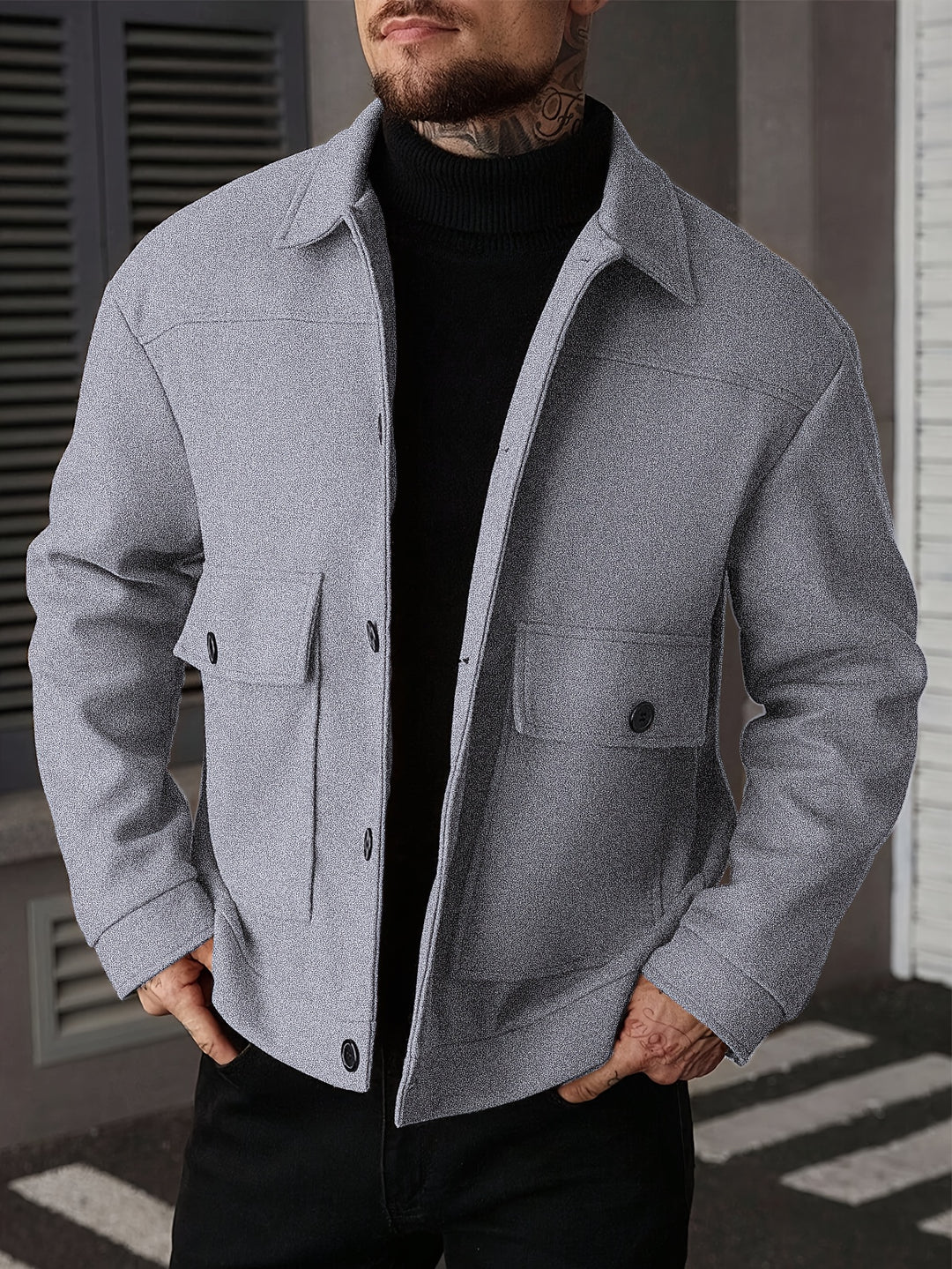 Lennard | Veelzijdige Overshirt-Jas