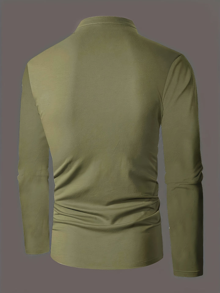 Victor | Verfijnd Shirt met Knoopsluiting