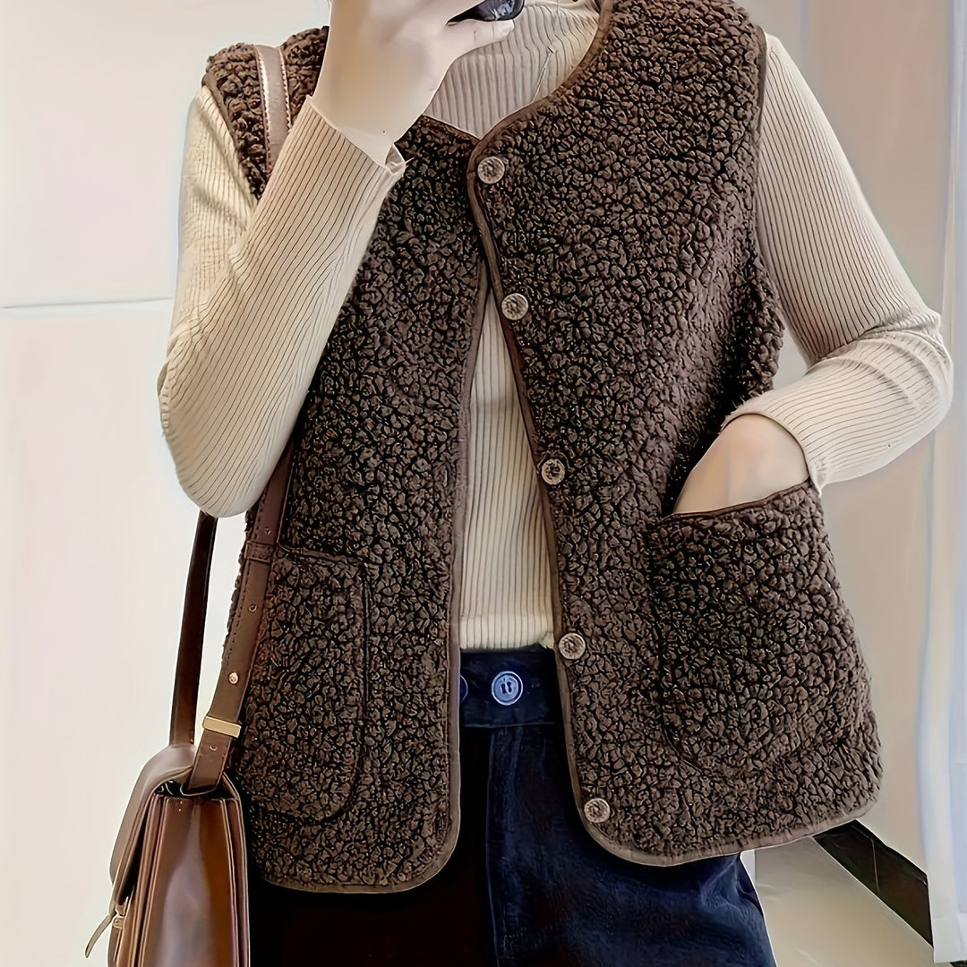 Ineke | Zachte Mouwloze Gilet