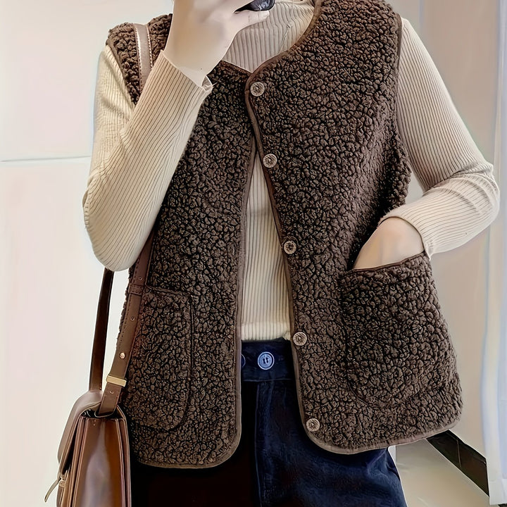 Ineke | Zachte Mouwloze Gilet