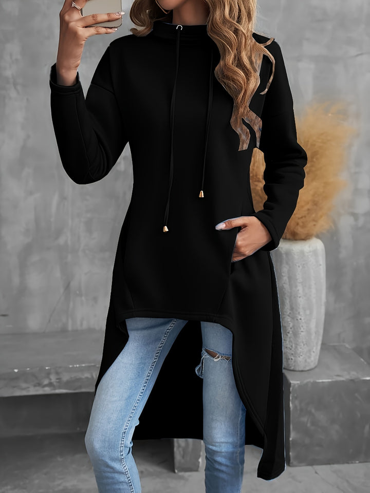 Berdien | Lange Asymmetrische Hoodie