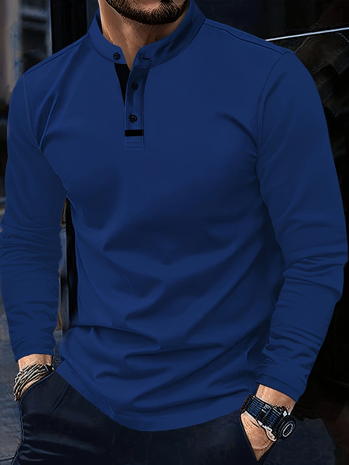 Victor | Verfijnd Shirt met Knoopsluiting
