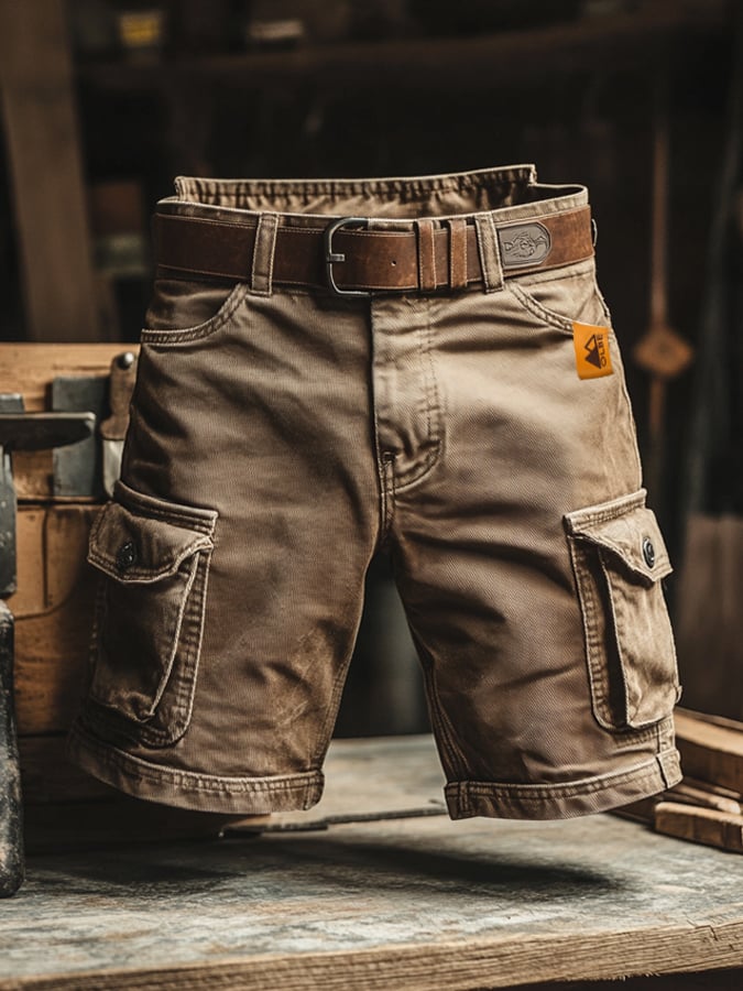 Adam | Premium Vintage Cargo Broek
