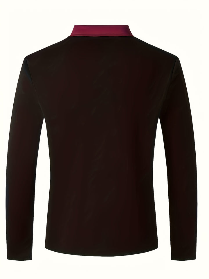 Bauke | Verfijnde Poloshirt met Rits