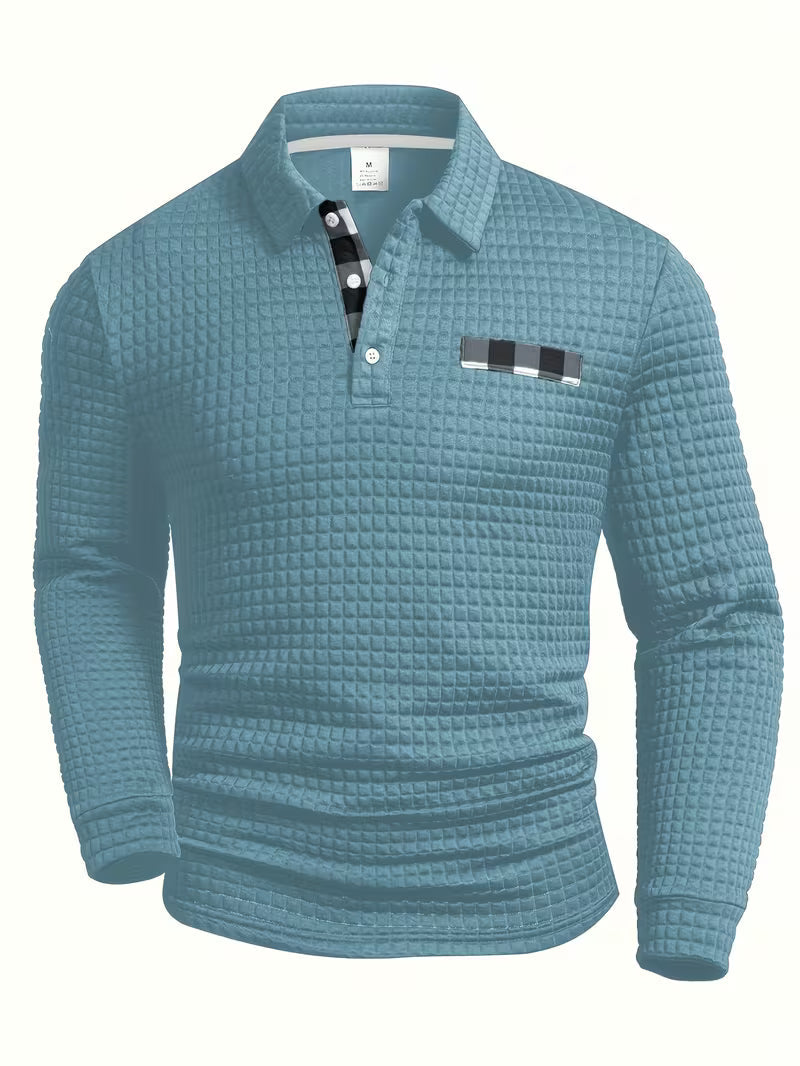Victor | Slim Fit Polo met Klassieke Kraag