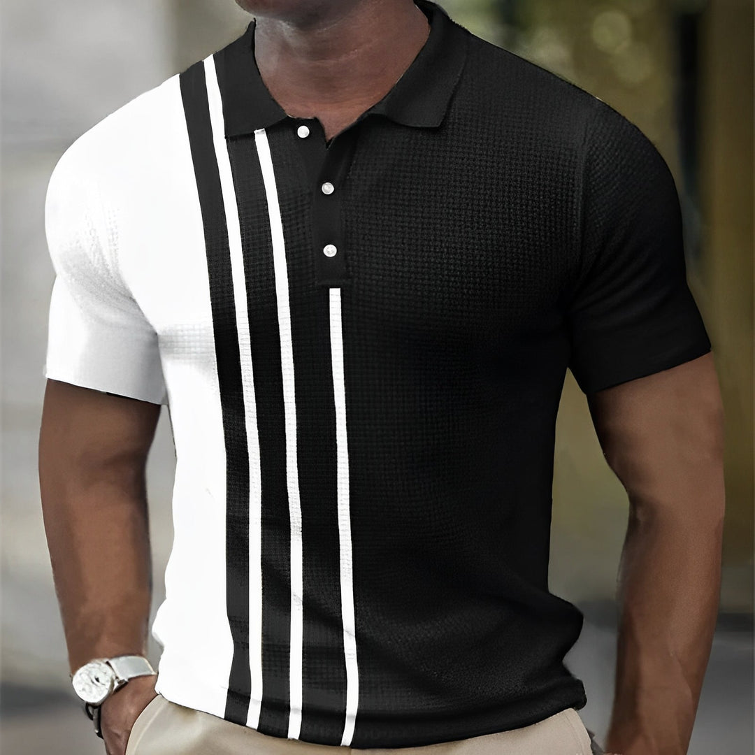 Beeckhoven  | Heren Poloshirt met Stijlvolle Strepen | Slim Fit