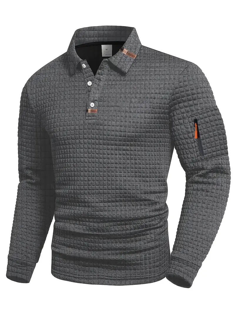 Diederik | Klassieke Poloshirt met Ritszak