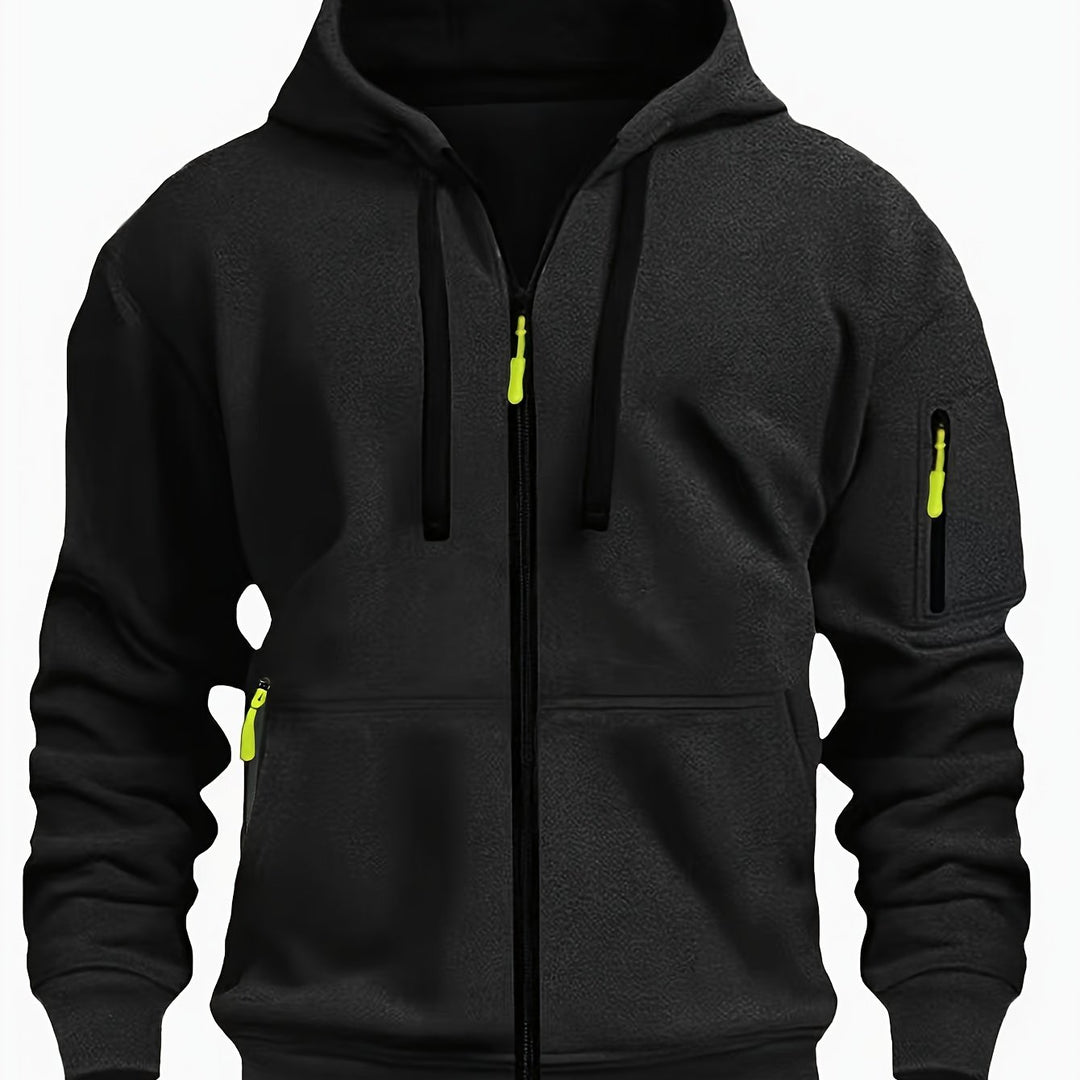 Duco | Comfortabele Sportieve Hoodie met Rits