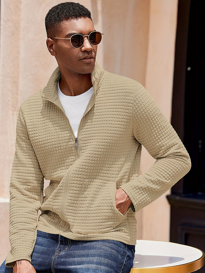 Aart | Comfortabel Ritsvest met Opstaande Kraag