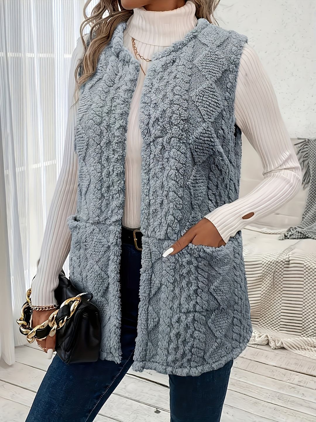 Eva | Zachte Mouwloze Bodywarmer