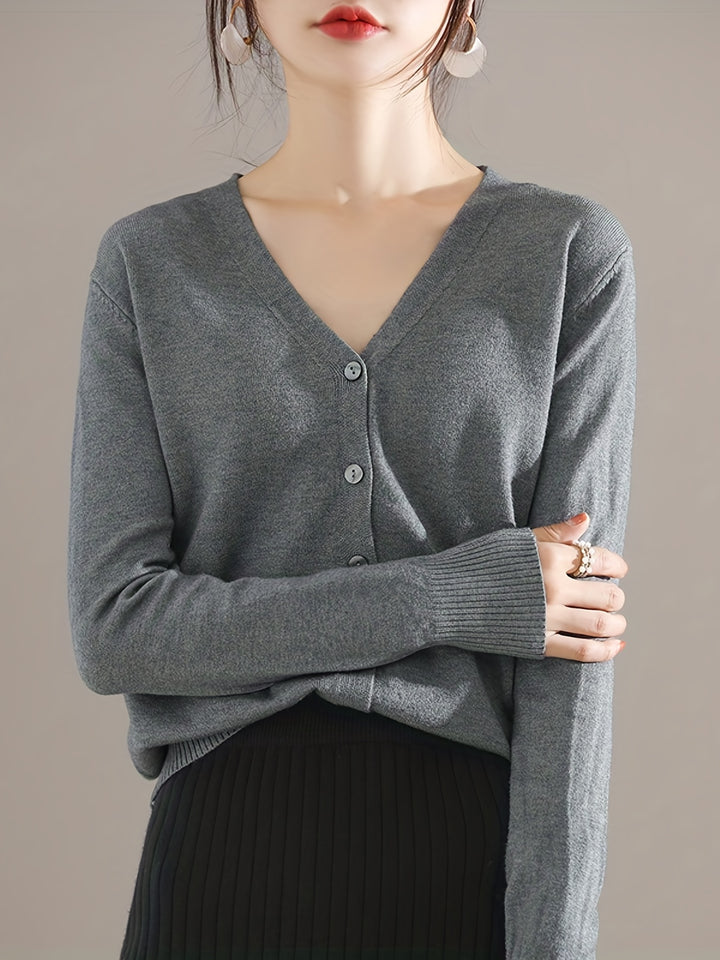 Willemien | Verfijnd Vest met Knoopsluiting