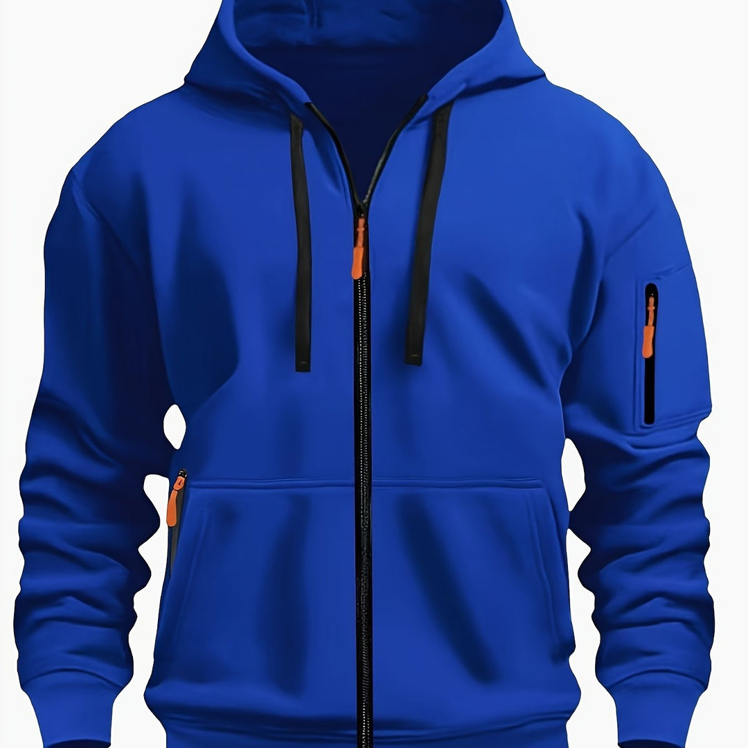 Duco | Comfortabele Sportieve Hoodie met Rits