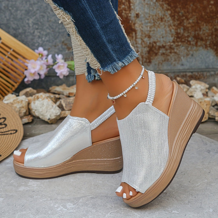 Katalina | Stijlvolle Orthopedische Wedgesandalen