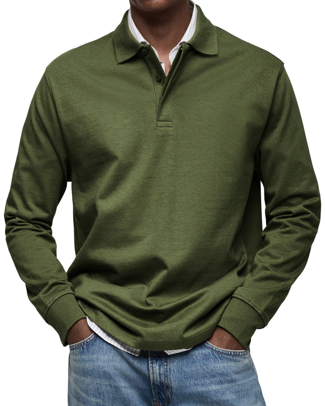 Thomas | Luxe Poloshirt Lange Mouwen