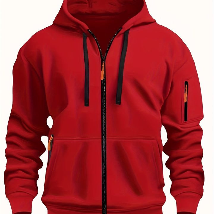 Duco | Comfortabele Sportieve Hoodie met Rits