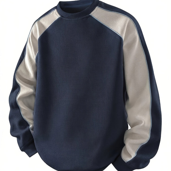 Jelle | Sportieve Colourblock Sweater