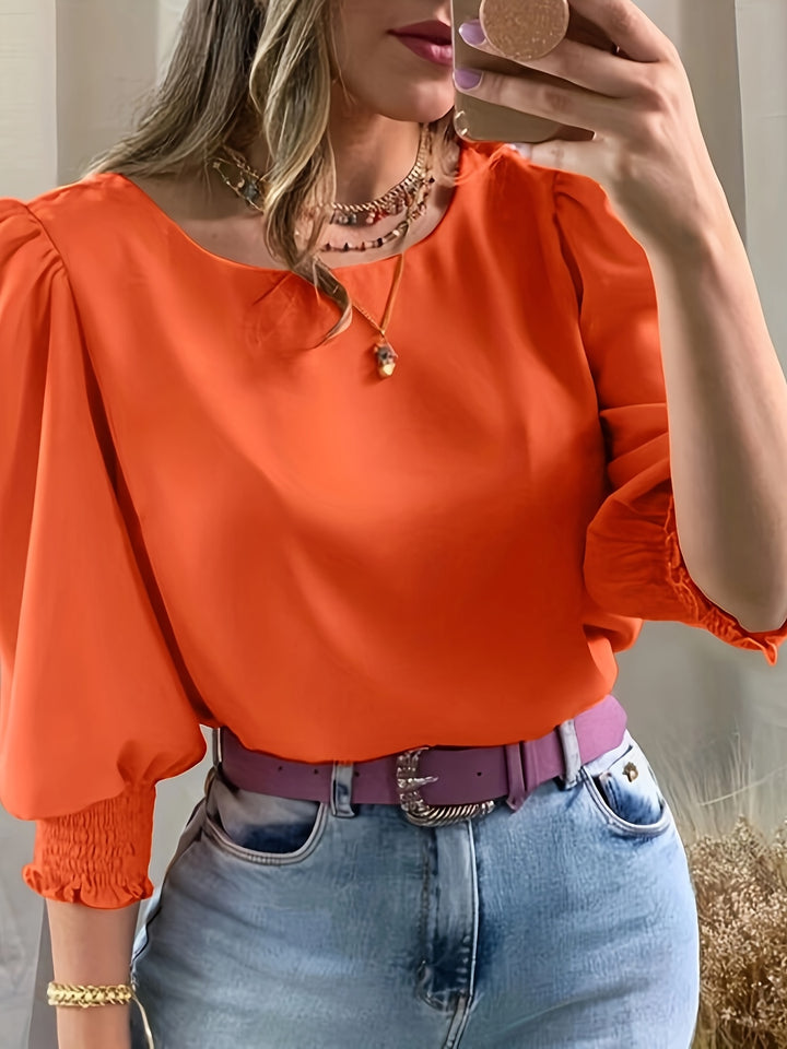 Mariëlle | Elegante Blouse met Pofmouwen
