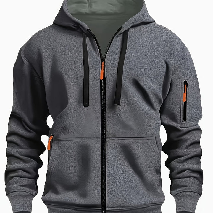 Duco | Comfortabele Sportieve Hoodie met Rits