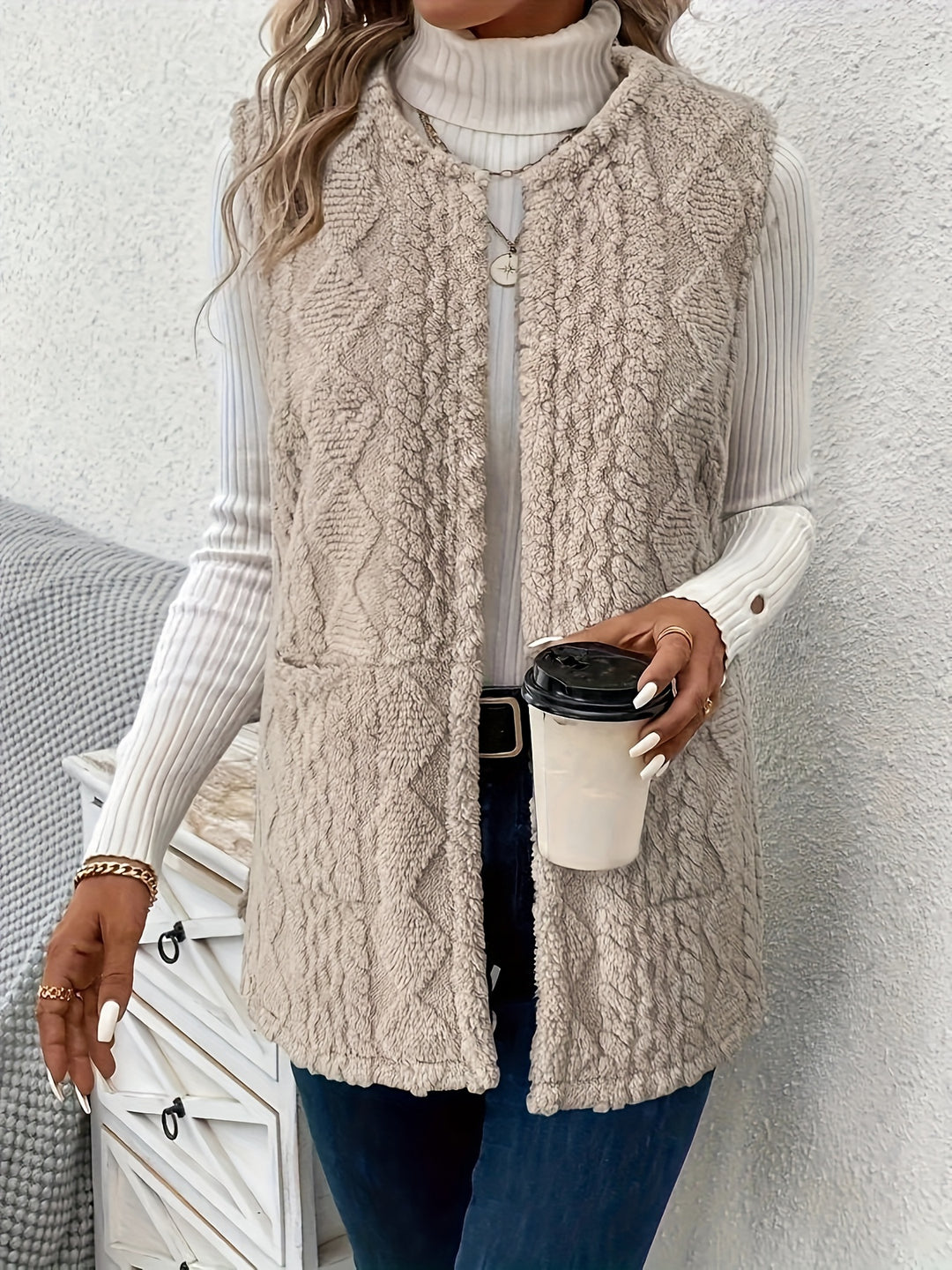 Eva | Zachte Mouwloze Bodywarmer