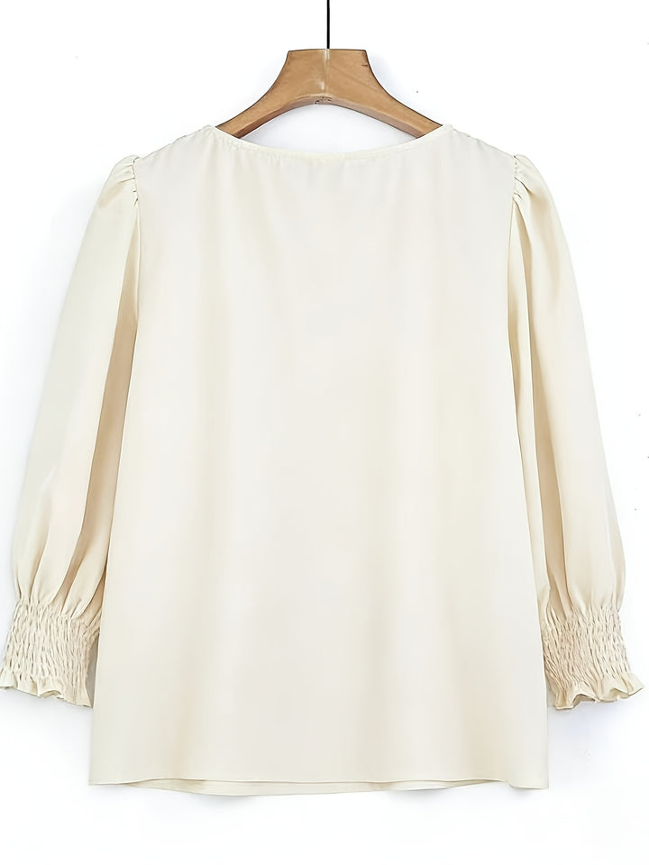 Mariëlle | Elegante Blouse met Pofmouwen