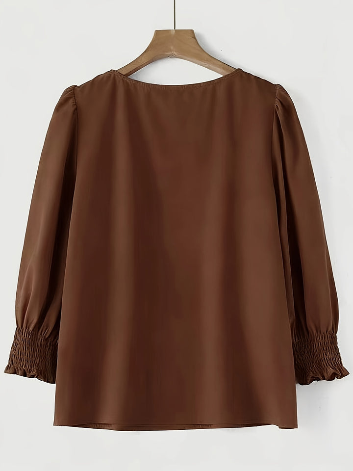Mariëlle | Elegante Blouse met Pofmouwen