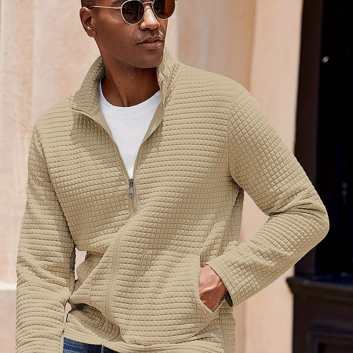 Aart | Comfortabel Ritsvest met Opstaande Kraag