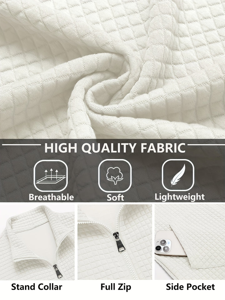 Aart | Comfortabel Ritsvest met Opstaande Kraag