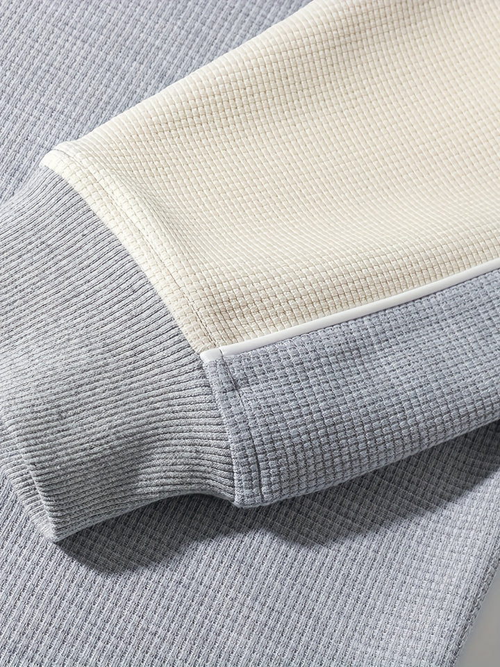 Jelle | Sportieve Colourblock Sweater