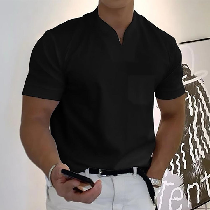 Warrick | Casual Comfortshirt met V-Hals
