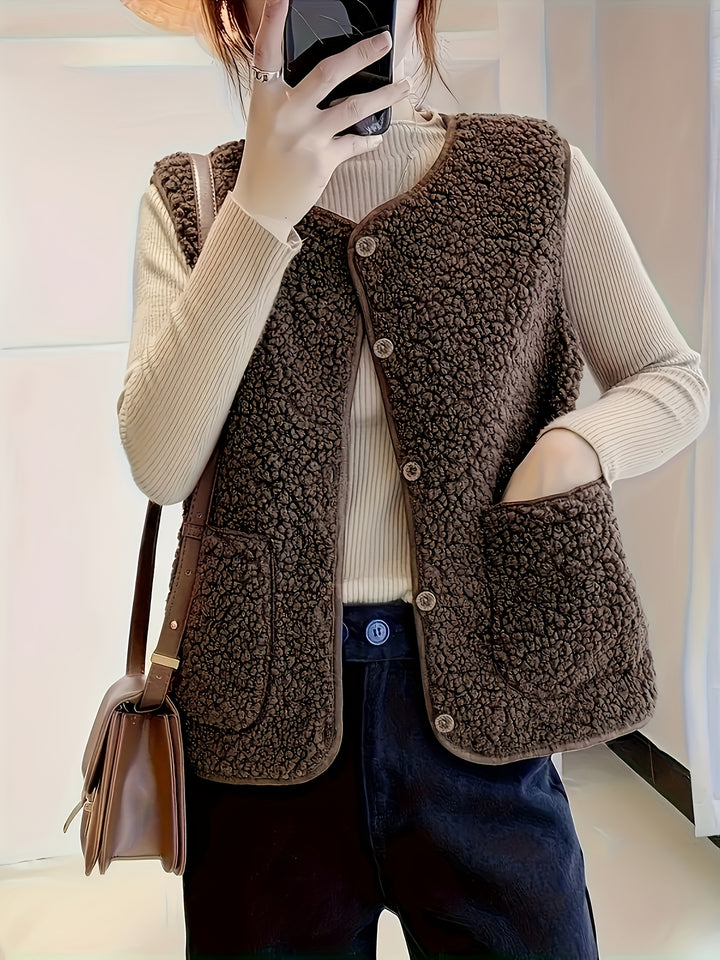 Ineke | Zachte Mouwloze Gilet