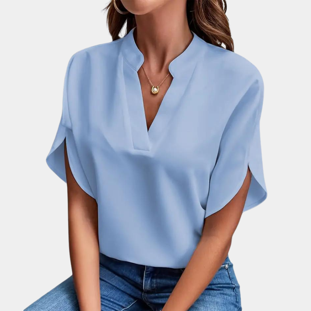 Sophie | Elegante V-hals Zomerblouse