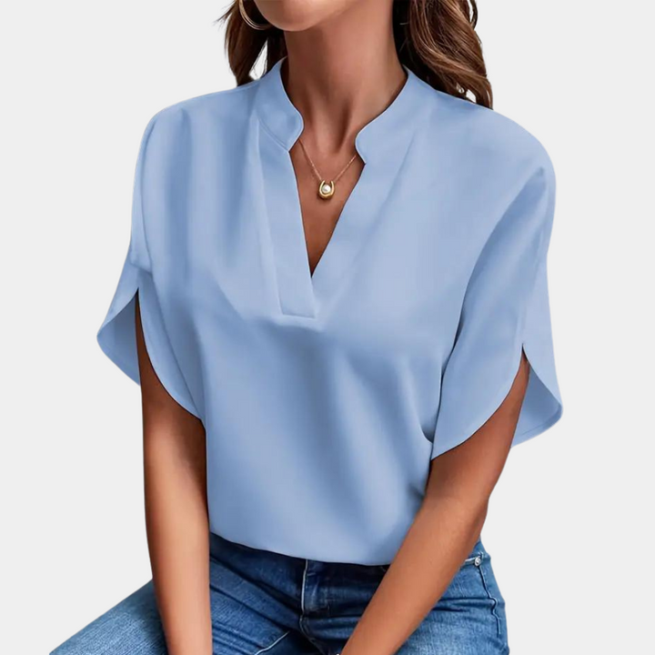 Sophie | Elegante V-hals Zomerblouse