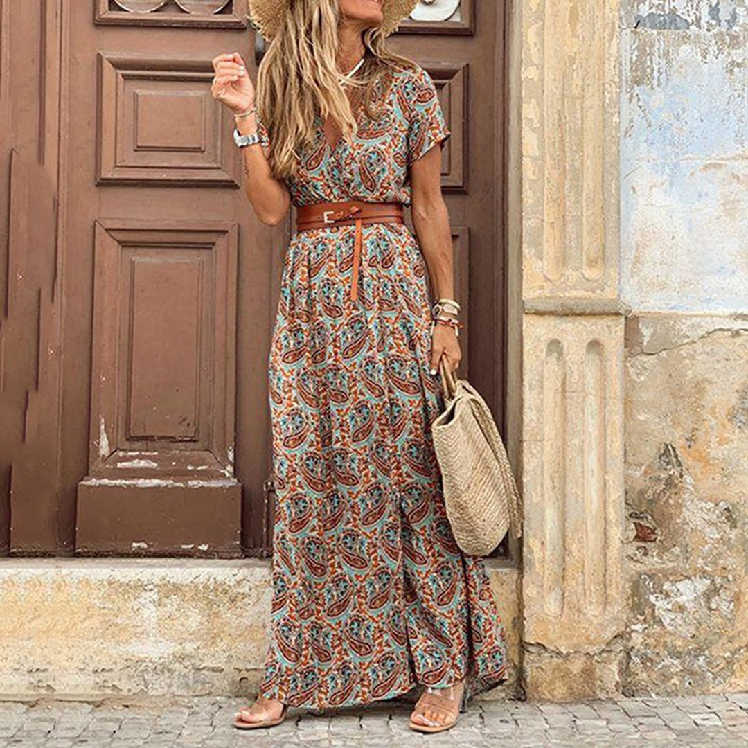 Sophie | Elegante Boho Maxijurk
