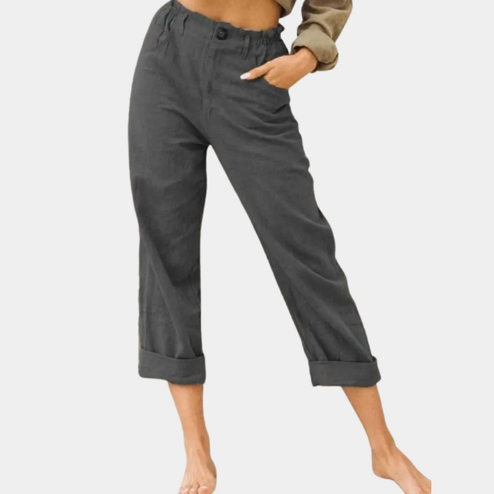 Lotte | Luchtige Linnen Zomerbroek
