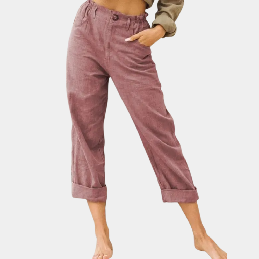 Lotte | Luchtige Linnen Zomerbroek