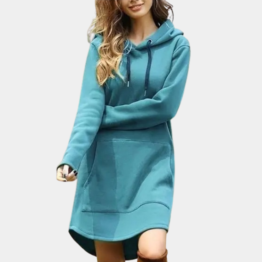 Lotte | Lange Zomerhoodie met Zakken