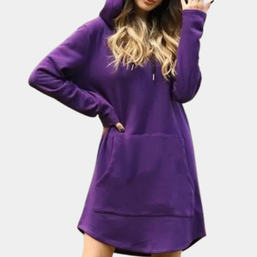 Lotte | Lange Zomerhoodie met Zakken