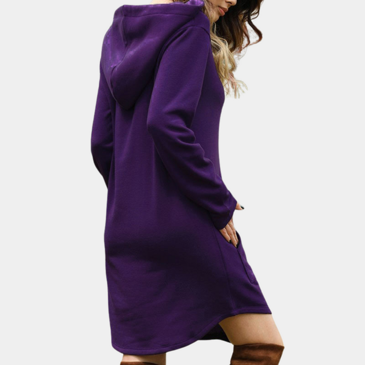 Lotte | Lange Zomerhoodie met Zakken