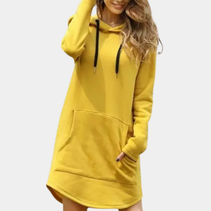Lotte | Lange Zomerhoodie met Zakken
