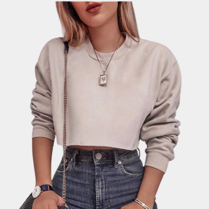 Sophie | Elegante Crop Top Lange Mouwen