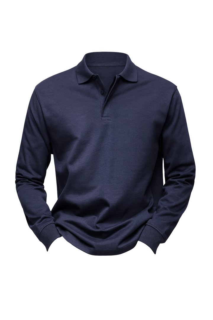Thomas | Luxe Poloshirt Lange Mouwen