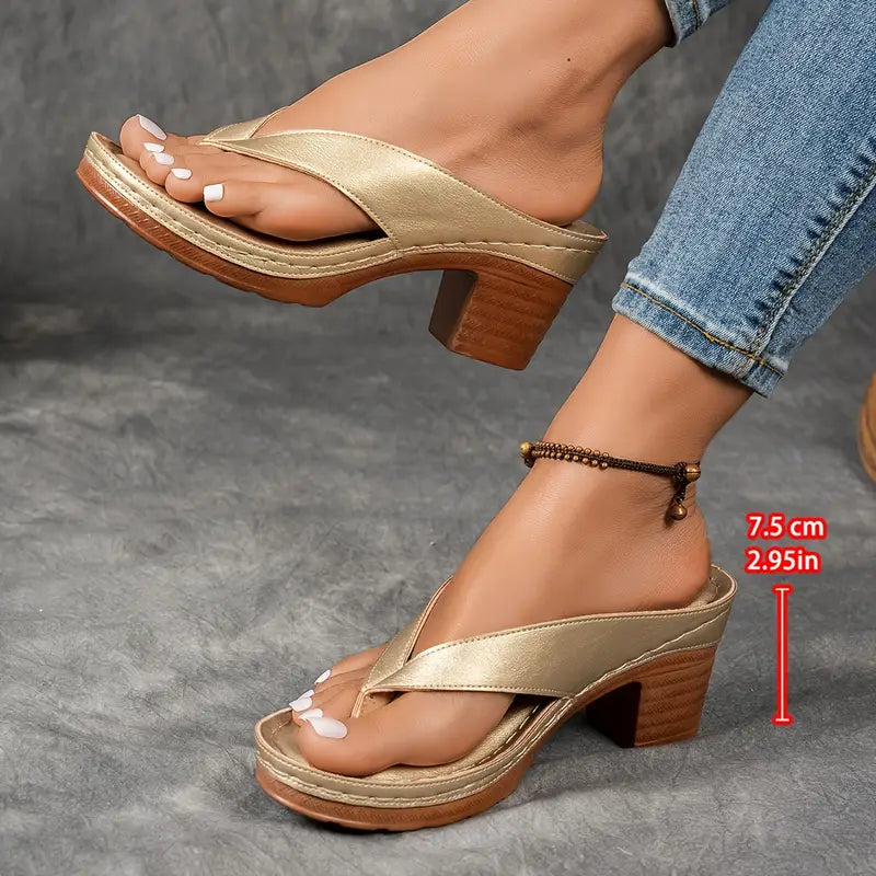 Wieke | Elegante Comfortsandalen met Hak