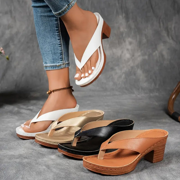 Wieke | Elegante Comfortsandalen met Hak