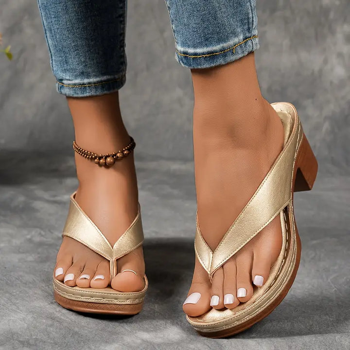 Wieke | Elegante Comfortsandalen met Hak