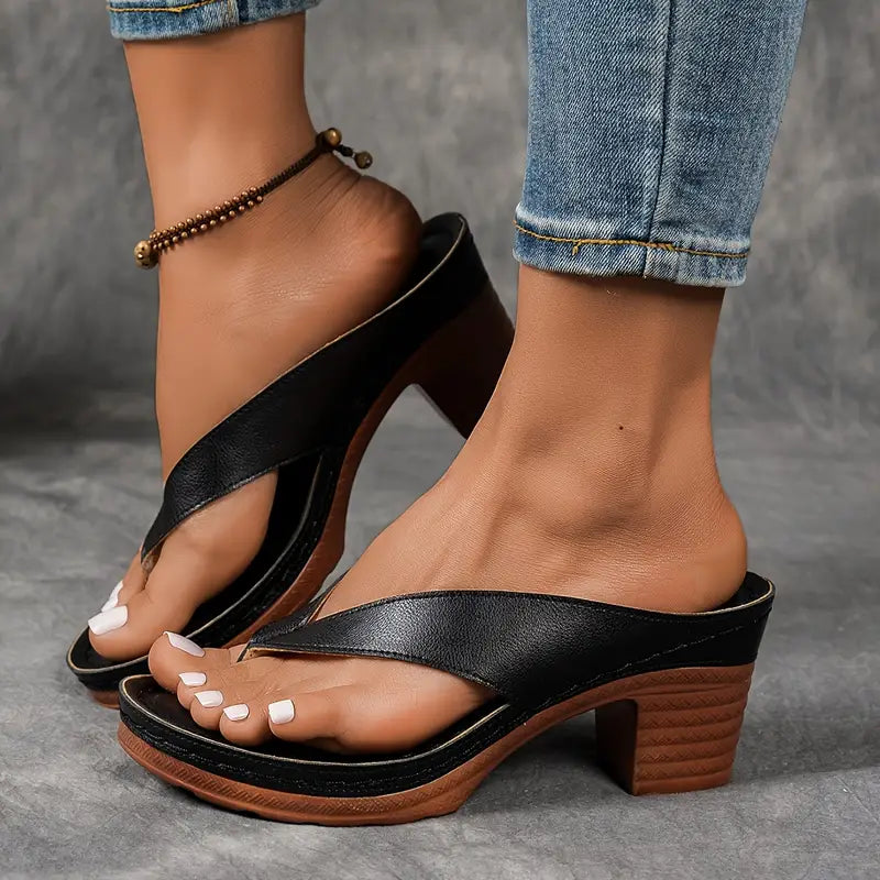Wieke | Elegante Comfortsandalen met Hak