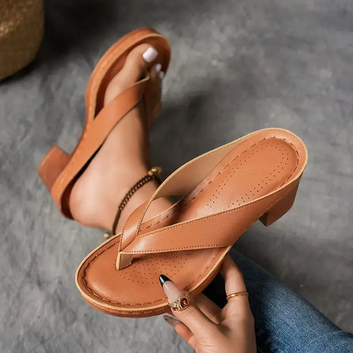 Wieke | Elegante Comfortsandalen met Hak