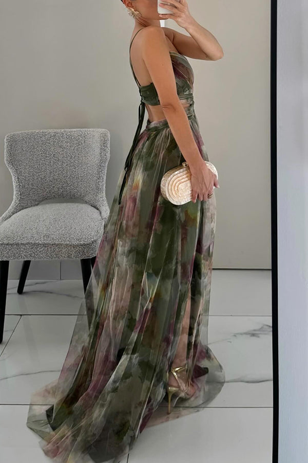 Anneloes | Losvallend Jumpsuit met Bloemmotief