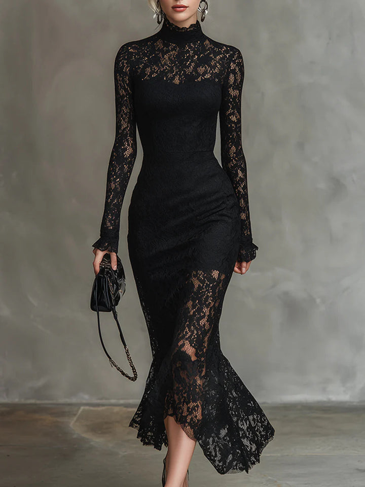 Sophie | Elegante Kanten Fishtail Avondjurk