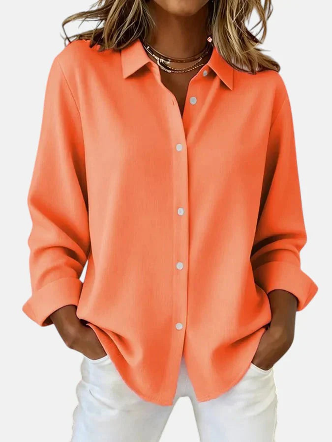 Fenna | Verfijnde Klassieke Blouse