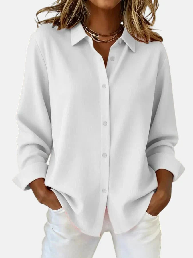 Fenna | Verfijnde Klassieke Blouse